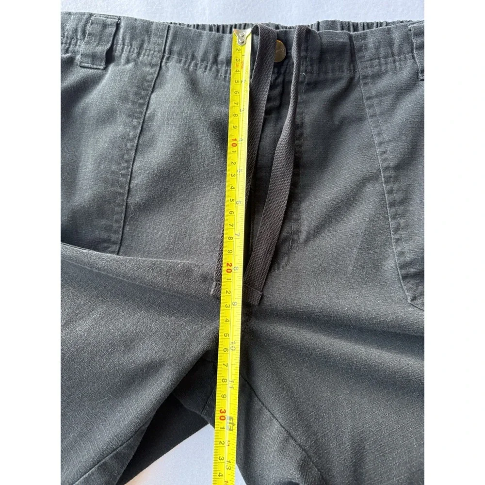 Carhartt CS4708 Women's Large Black Ripstop Cargo Utility Pants Drawstring